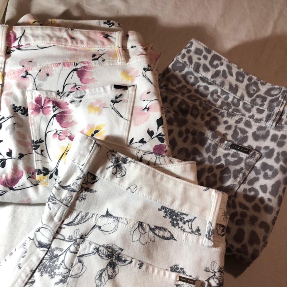 White House Black Market skinny jeans 3 x one price (#